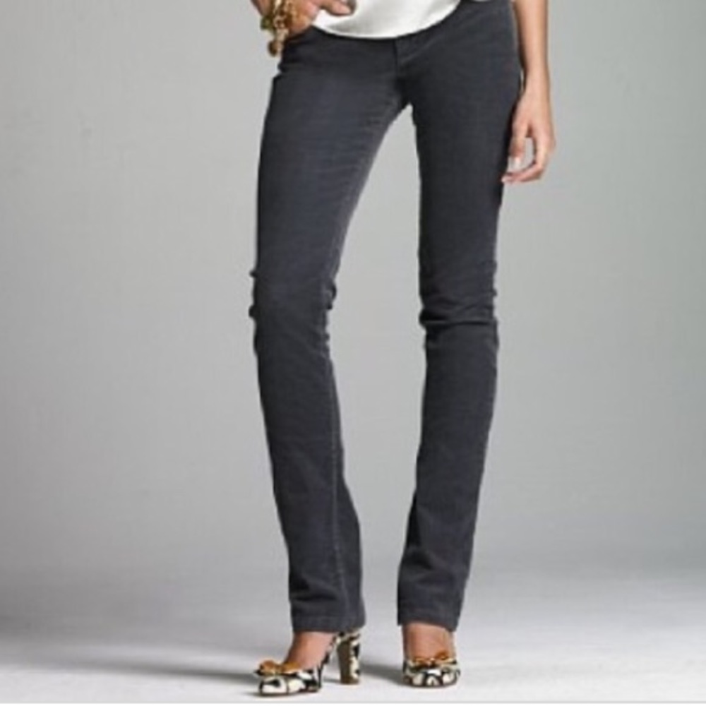 J Crew 29 City Fit Gray Vintage Matchstick Cords